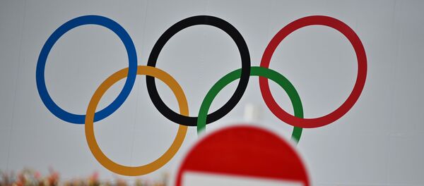 Олимпийские кольца в Токио - Sputnik Беларусь