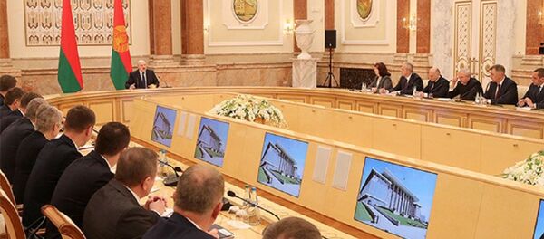 Совещание президента с новым составом правительства - Sputnik Беларусь