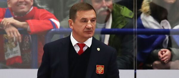 Главный тренер сборной России по хоккею Валерий Брагин - Sputnik Беларусь