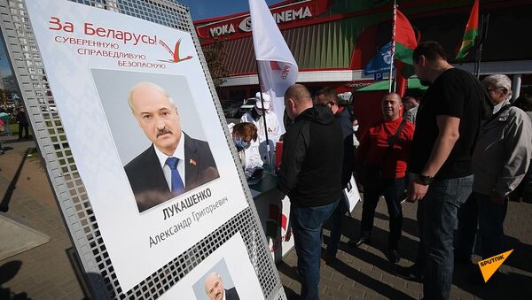 Первый пикет за Лукашенко и первый миллион подписей – видео - Sputnik Беларусь