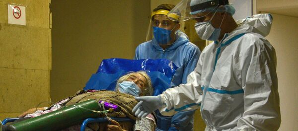 Госпитализация больной в Ереване - Sputnik Беларусь