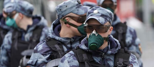 Бойцы Росгвардии, архивное фото - Sputnik Беларусь