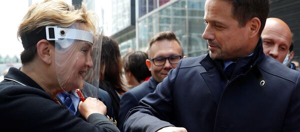 Экс-мэр Варшавы и кандидат в президенты Польши Рафал Тшасковский - Sputnik Беларусь