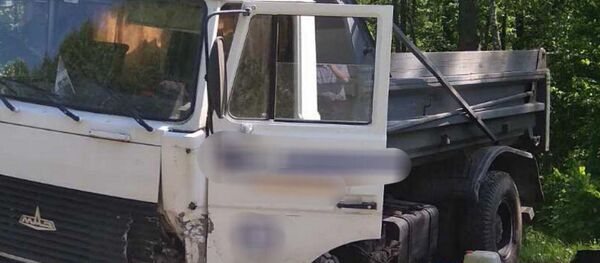 Rover врезался в МАЗ под Речицей, водитель легковушки погиб - Sputnik Беларусь