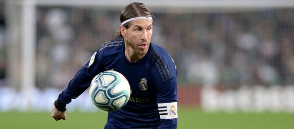 Испанский защитник Реала Серхио Рамос - Sputnik Беларусь