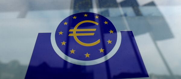 Логотип Европейского центрального банка (ЕЦБ) - Sputnik Беларусь