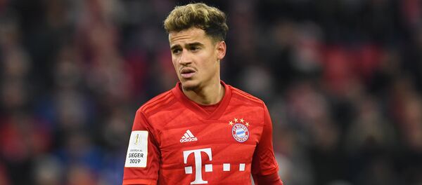 Бразильский футболист Филиппе Коутинью - Sputnik Беларусь