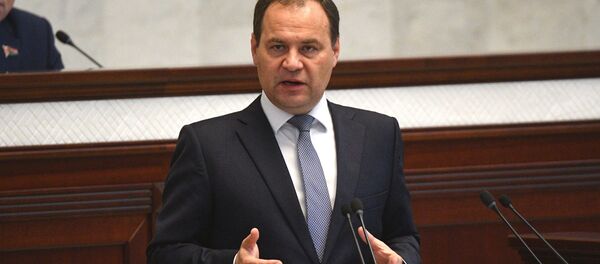 Прэм'ер-міністр Беларусі Раман Галоўчанка Прэм'ер-міністр Беларусі Раман Галоўчанка - Sputnik Беларусь