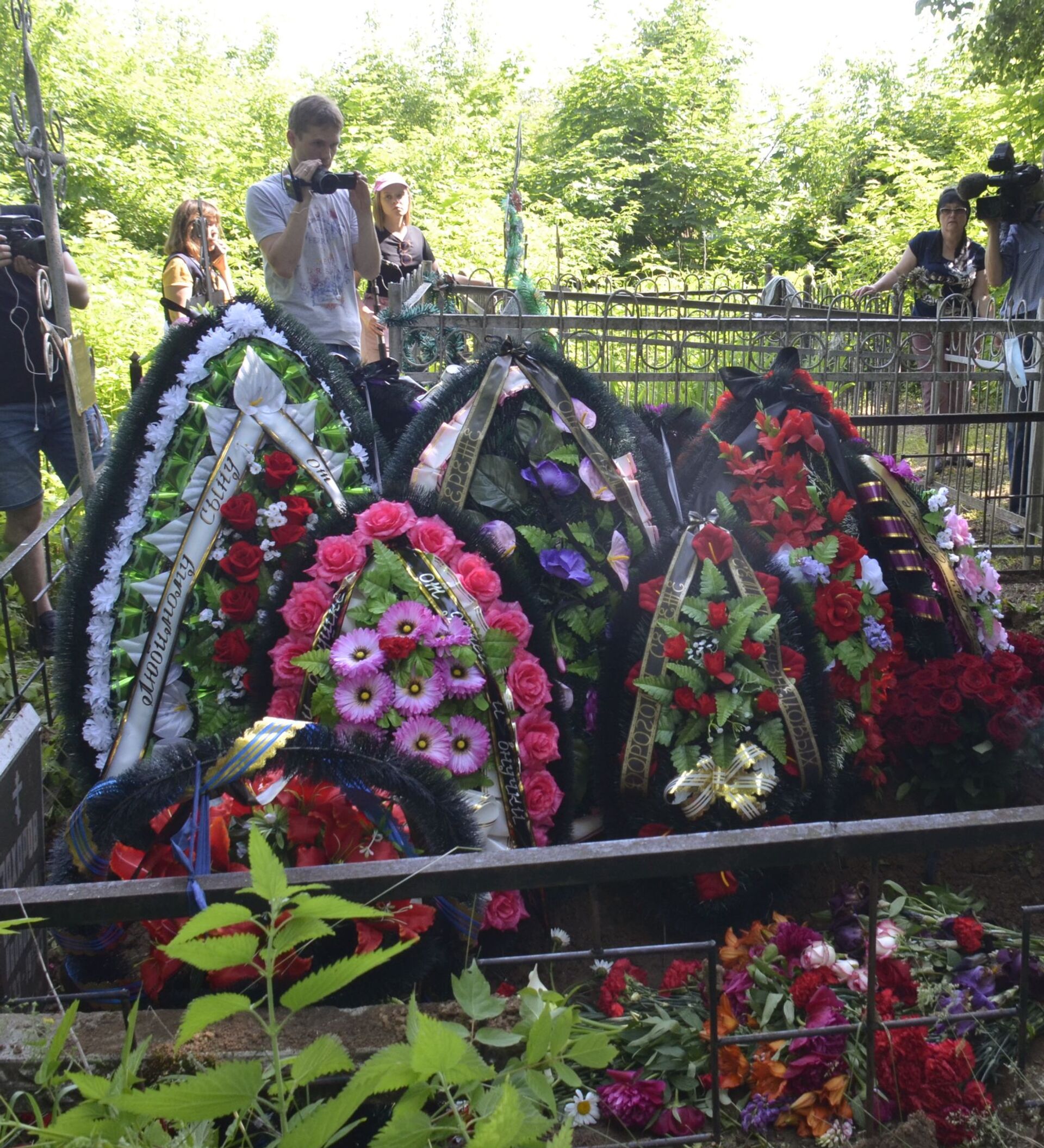 Похороны Сергея Захарова