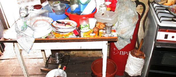 Место убийства 39-летнего жителя Калинковичского района - Sputnik Беларусь