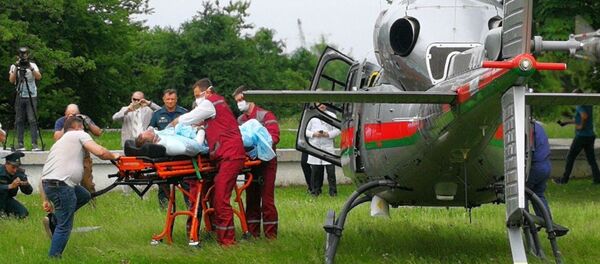 Пострадавшего при взрыве подстанции под Гродно доставили вертолетом в Минск - Sputnik Беларусь