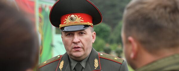 Міністр абароны Беларусі Віктар Хрэнін Міністр абароны Беларусі Віктар Хрэнін - Sputnik Беларусь