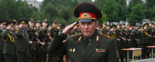 Міністр абароны Віктар Хрэнін Міністр абароны Віктар Хрэнін - Sputnik Беларусь