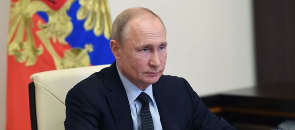 Президент РФ В. Путин Президент РФ В. Путин - Sputnik Беларусь
