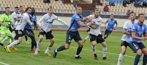 Футбольный матч Торпедо-БелАЗ - Динамо-Брест в Жодино - Sputnik Беларусь