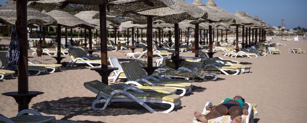 На территории одного из отелей в Египте На территории одного из отелей в Египте - Sputnik Беларусь