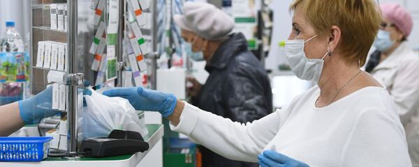 Посетители аптеки Посетители аптеки - Sputnik Беларусь