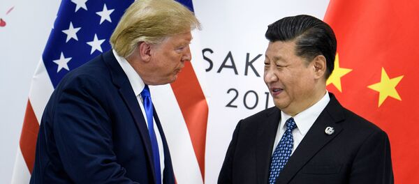 Дональд Трамп и Си Цзиньпин, архивное фото Дональд Трамп и Си Цзиньпин, архивное фото - Sputnik Беларусь