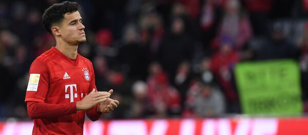 Бразильский футболист Филиппе Коутинью - Sputnik Беларусь