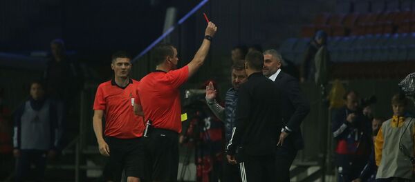 Матч чемпионата Беларуси по футболу БАТЭ - Шахтер - Sputnik Беларусь