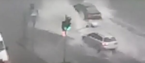 Брест поплыл после воскресного ливня - Sputnik Беларусь