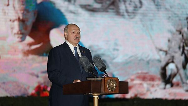 Лукашенко выступает в Берестской крепости 22 июня 2020 года - Sputnik Беларусь