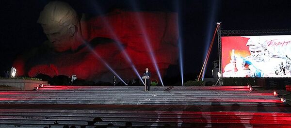 Александр Лукашенко выступает в Берестской крепости - Sputnik Беларусь