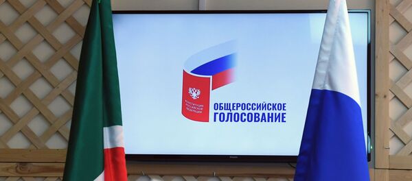 Подготовка избирательных участков к голосованию по внесению изменений в Конституцию РФ - Sputnik Беларусь