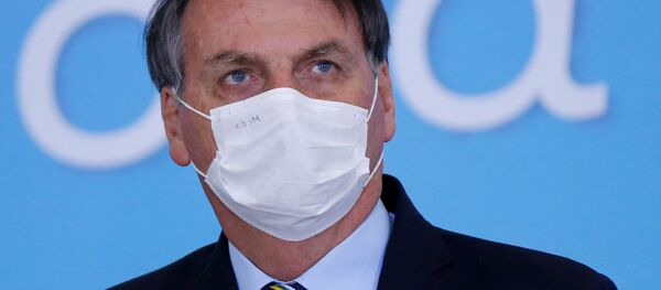 Президент Бразилии Жаир Болсонару - Sputnik Беларусь