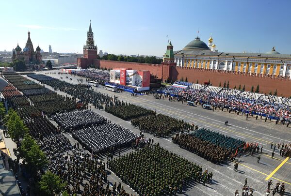 Военный парад в ознаменование 75-летия Победы на Красной площади в Москве - Sputnik Беларусь