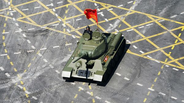 Танк Т-34-85, архивное фото - Sputnik Беларусь