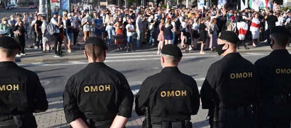 Акция солидарности в Минске - Sputnik Беларусь