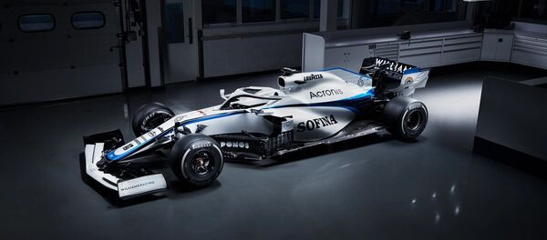 Болид команды Williams в новой раскраске - Sputnik Беларусь