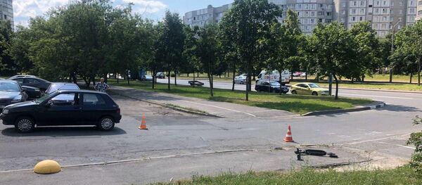 На месте аварии На месте аварии - Sputnik Беларусь