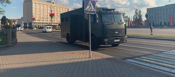 Автозак в Гродно - Sputnik Беларусь