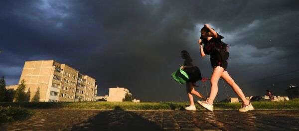 Непогода в Новогрудке Непогода в Новогрудке - Sputnik Беларусь