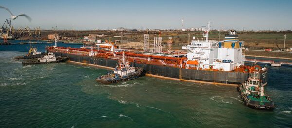 Танкер з нафтай для Беларусі Танкер з нафтай для Беларусі - Sputnik Беларусь