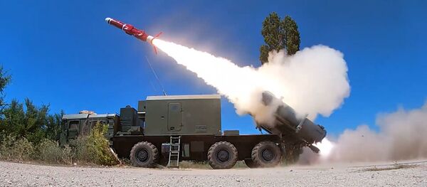 Бал против кораблей: как стреляет береговой ракетный комплекс - видео - Sputnik Беларусь