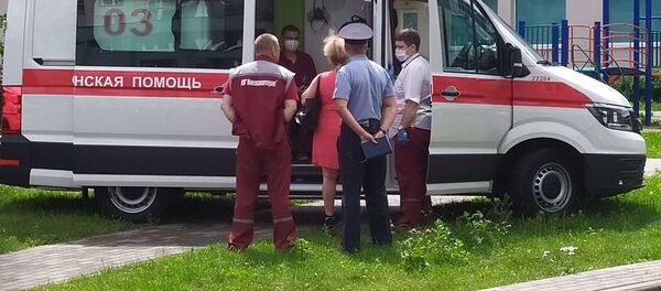 Милиция и медики на месте ЧП - Sputnik Беларусь