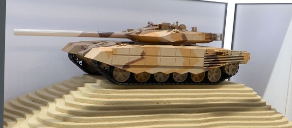 Макет российского танка Т-90МС - Sputnik Беларусь