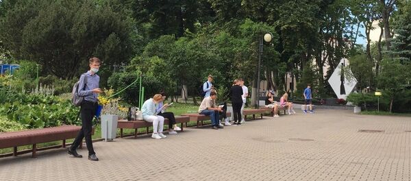 Абитуриенты, архивное фото - Sputnik Беларусь