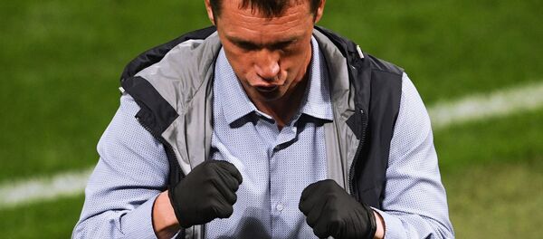 Главный тренер ПФК ЦСКА Виктор Ганчаренко - Sputnik Беларусь