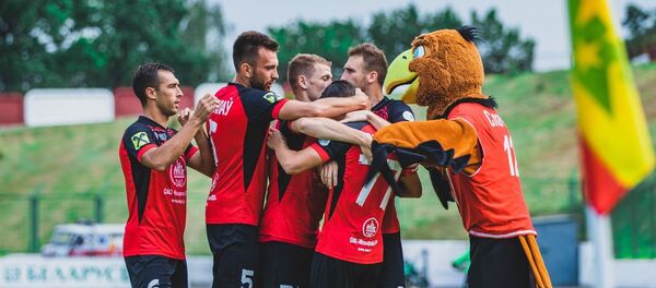 Футболисты мозырской Славии - Sputnik Беларусь