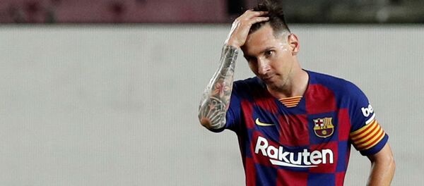 Аргентинский футболист Лионель Месси - Sputnik Беларусь