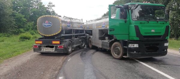 На месте ДТП - Sputnik Беларусь