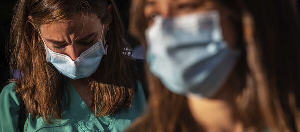 Медицинские работники в Испании - Sputnik Беларусь