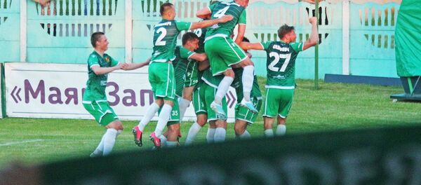 Футболисты Городеи - Sputnik Беларусь