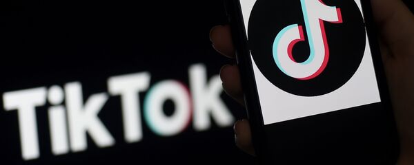 Логотип сети TikTok - Sputnik Беларусь