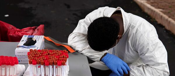 Тестирование на коронавирус в Хьюстоне - Sputnik Беларусь