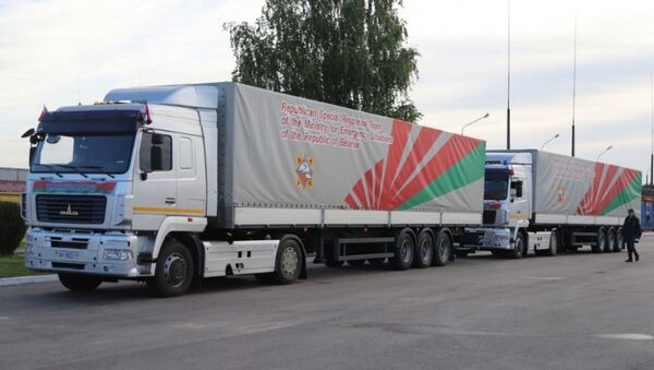 Беларусь направила гуманитарную помощь Украине - Sputnik Беларусь